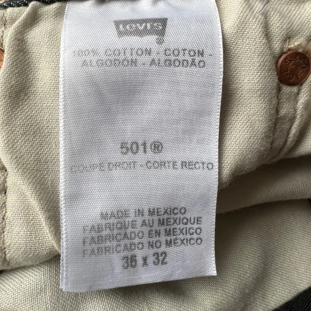 *FIRM PRICE* 501’s 36X32 button fly traditional 5 pocket jeans